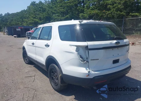 2013 Ford Police Interceptor from USA, damaged, VIN 1FM5K8AR9DGC63740